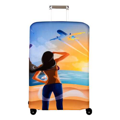 Чехол для чемодана Routemark Hello Yellow SP240 желтый L/XL