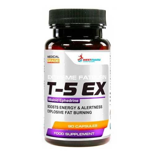 Жиросжигатель WestPharm T-5 Ex, 90 капсул