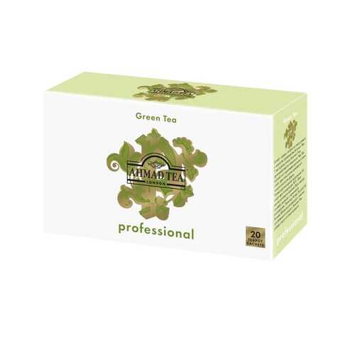 Чай Ahmad Tea Professional, Зелёный чай, листовой, в пакетах для чайников, 20х5г