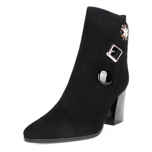 Полусапоги женские Pierre Cardin 021070S0 черные 38 RU