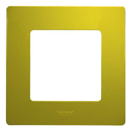 Legrand Рамка Legrand Etika 1 пост зеленый 672541