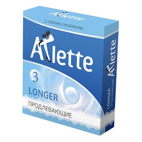 Презервативы Arlette Longer с продлевающим эффектом 3 шт.