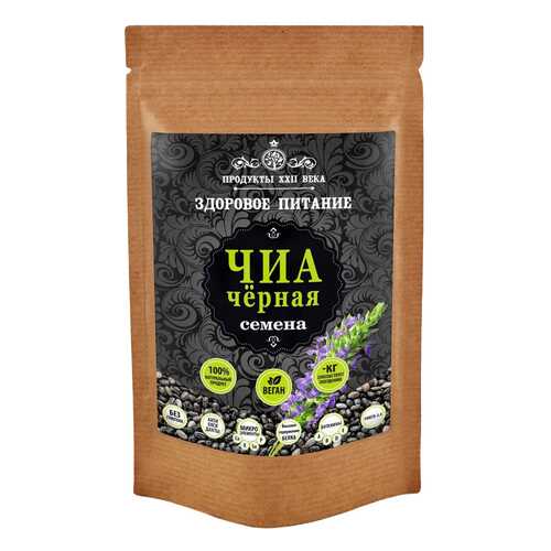 Чиа черная Продукты XXII века семена 100 г