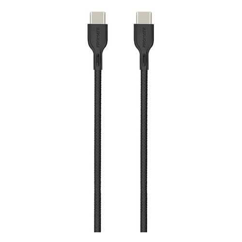 Кабель USB Type-C to USB Type-C Promate PowerBeam-CC2 60W, 3A (2m) Black