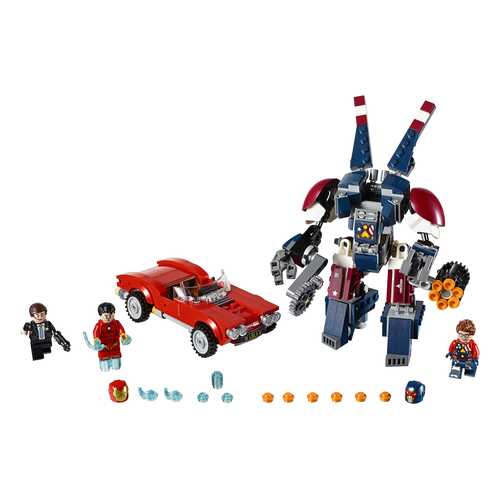 Конструктор LEGO Super Heroes Железный человек: Стальной Детройт наносит удар (76077)