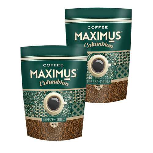 Кофе Maximus Columbian сублимированный 70 г