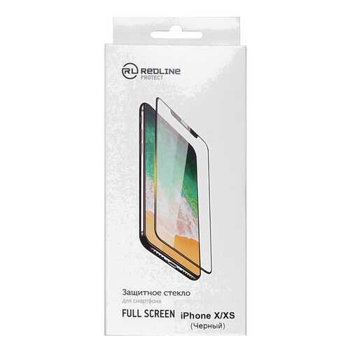 Защитное стекло RED LINE для Apple iPhone X/iPhone XS Black