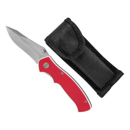 Нож складной туристический EX-136 ECOS G10 красный (325136)