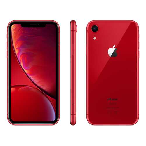 Смартфон Apple iPhone XR 128GB RED (MRYE2RU/A)