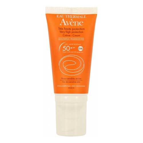 Солнцезащитный крем SPF 50+ б/отдушек, 50 мл