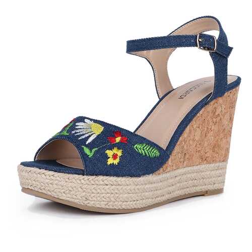 Босоножки женские T.Taccardi 01806040 синие 40 RU