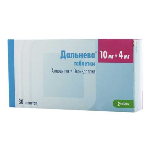 Дальнева таблетки 10 мг+4 мг 30 шт.