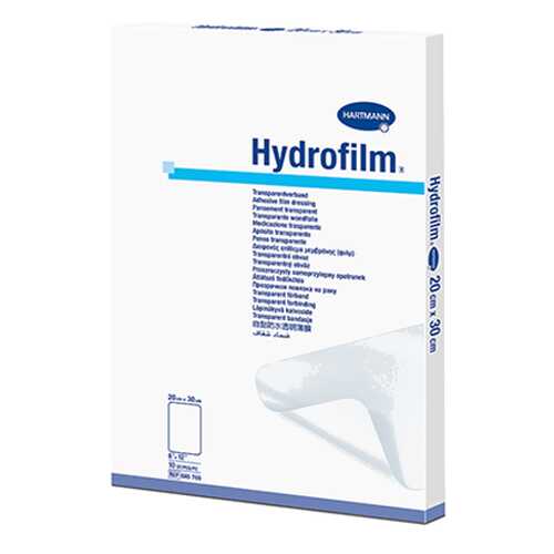 Самофиксирующаяся повязка HARTMANN Hydrofilm прозрачная 20 см х 30 см 10 шт.