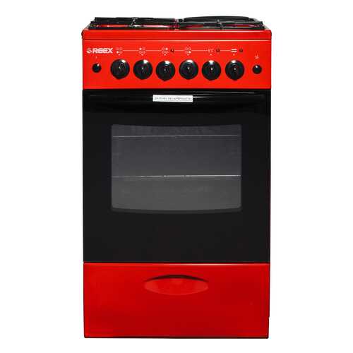 Комбинированная плита Reex CGE-531 ecRd Red
