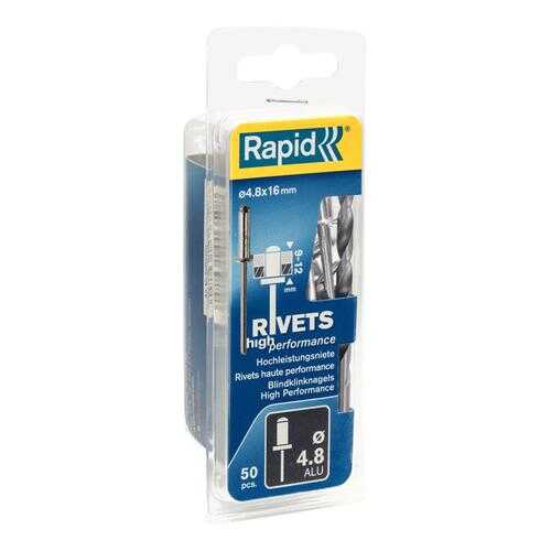Заклепки вытяжные RAPID 4.8x16мм (5000390) 50 шт.