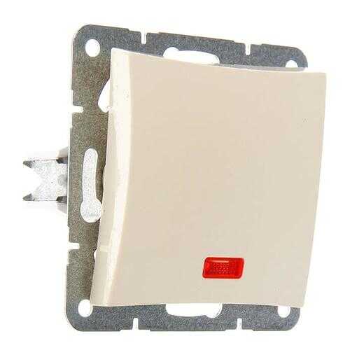 Переключатель 1кл свет механизм бежевый Schneider Electric Дуэт 21521