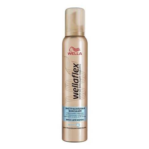 Мусс для волос Wella Wellaflex Экстрасильная фиксация 200 мл