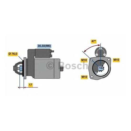 Стартер Bosch 0986022840