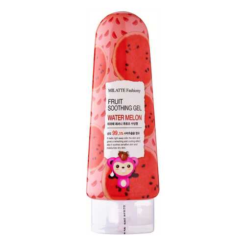 Гель для лица MILATTE Fashiony Fruit Soothing Gel Water Melon 200 мл