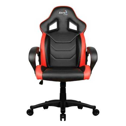 Игровое кресло AeroCool AC60C AIR, красный/черный