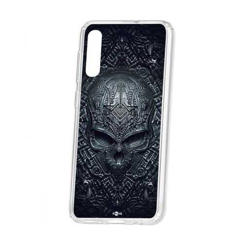 Чехол Kruche Samsung Galaxy A50 2019 Print Череп техно