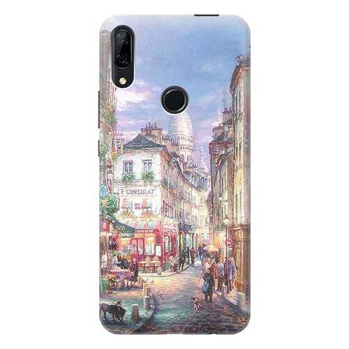 Чехол RE:PA для Huawei P Smart Z с принтом Пейзаж Монмартра