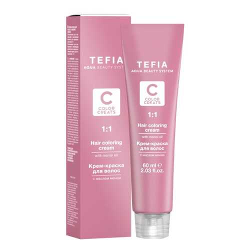 Краска для волос Tefia Color Creats 9.17 Очень светлый блондин серебристый 60 мл