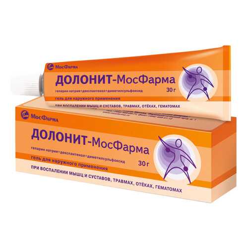 Долонит-МосФарма гель для наружн.прим.30 г туба №1