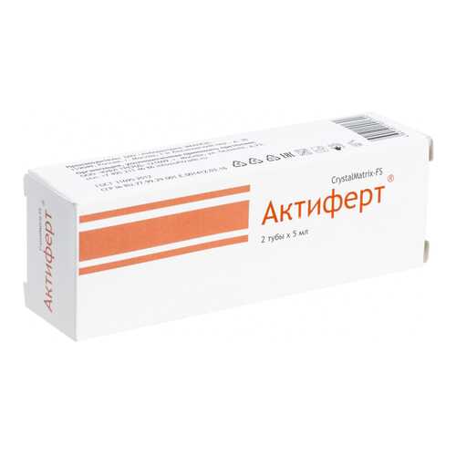 Гель Актиферт КристалМатрикс-ФС интимный тюбик, с наконечником 5 мл №2