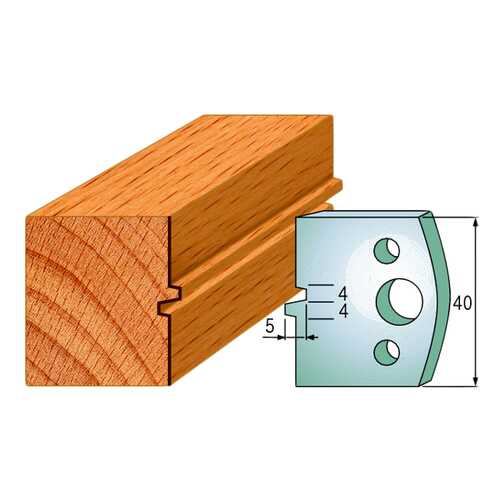 Комплект из 2-х ножей 40x4 SP CMT 690.074