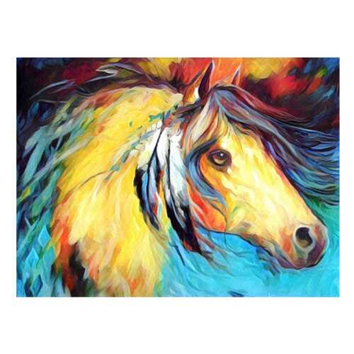 Поделка Color Kit Картина из пайеток Лошадь CME009