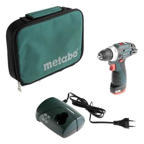 Аккумуляторная дрель-шуруповерт Metabo PowerMaxx BS 10,8 V 600079500