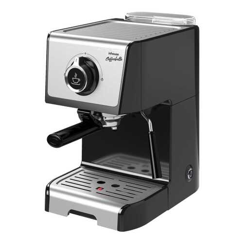 Кофеварка рожкового типа Inhouse Coffeebello Black (ICM1801BK)