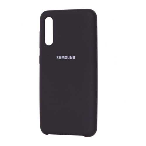 Чехол Silicone Cover для Samsung Galaxy A70 (A705F) Black