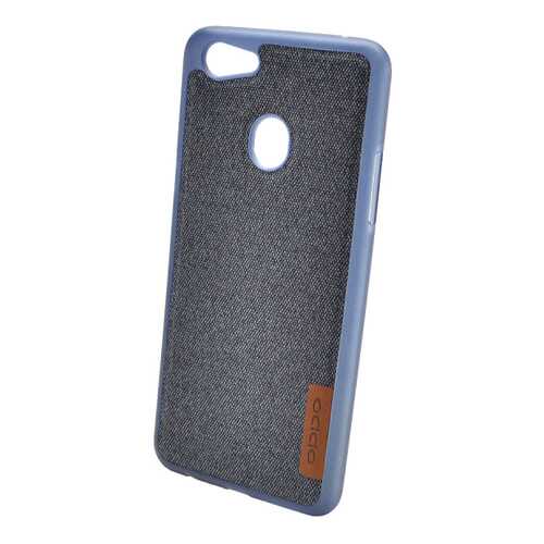 Чехол Fiber Logo для Oppo F7 Blue