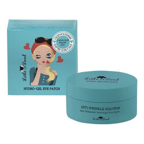 Патчи для глаз Little Devil Jeju Seawater Hydrogel Eye Patch