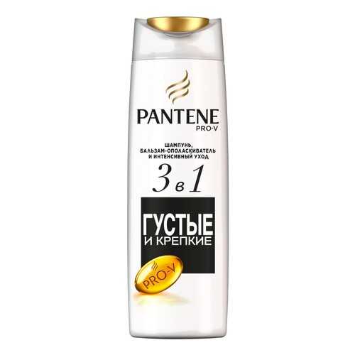 Шампунь PANTENE 3в1 Густые и крепкие 360 мл