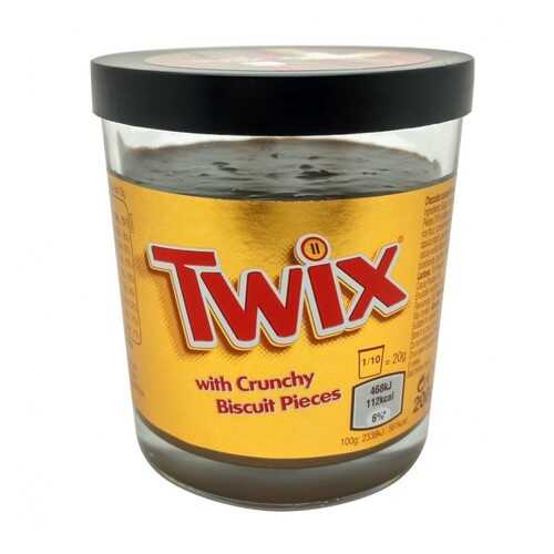 Паста Twix с хрустящими кусочками печенья 200 г
