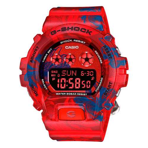 Японские наручные часы Casio G-Shock GMD-S6900F-4E с хронографом