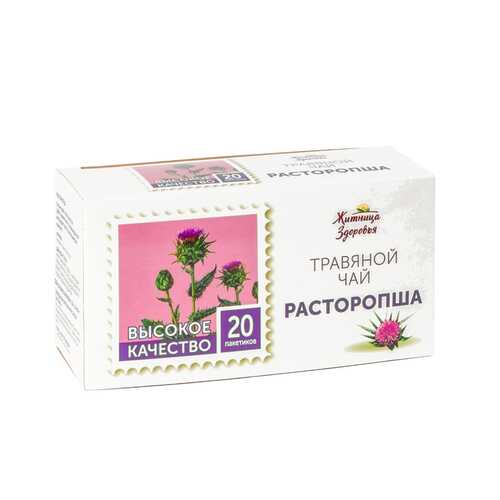 Травяной чай Житница здоровья расторопша фильтр пакеты 20*1.5 г