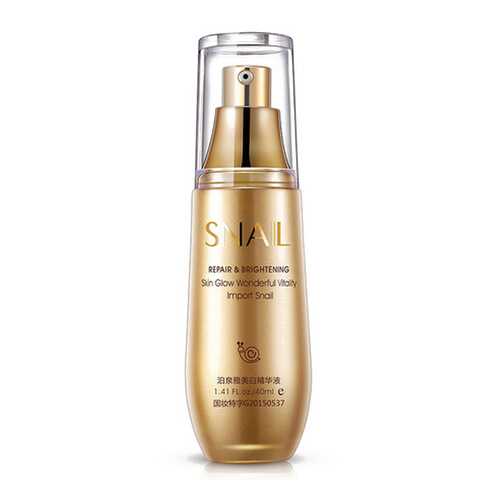 Сыворотка BioAqua с гиалуроновой кислотой и муцином улитки Snail Repair & Brightening 40мл