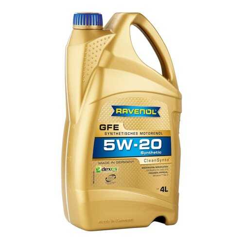 Моторное масло Ravenol GFE SAE 5W-20 4л