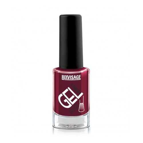 Лак для ногтей Luxvisage Gel finish тон 13 осенний бургунди