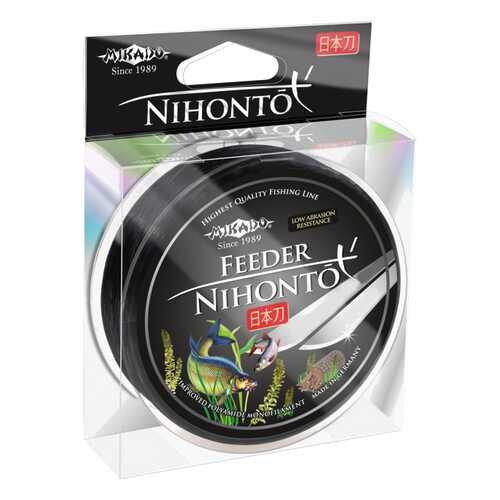 Леска монофильная Mikado Nihonto Feeder 0,28 мм, 150 м, 9,4 кг