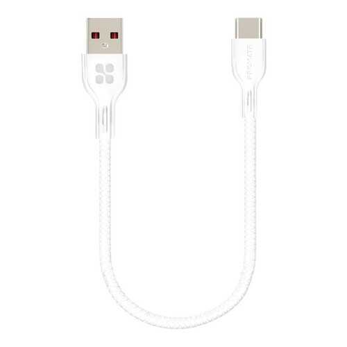 Кабель Promate PowerBeam-25C USB Type-C (0.25m) White