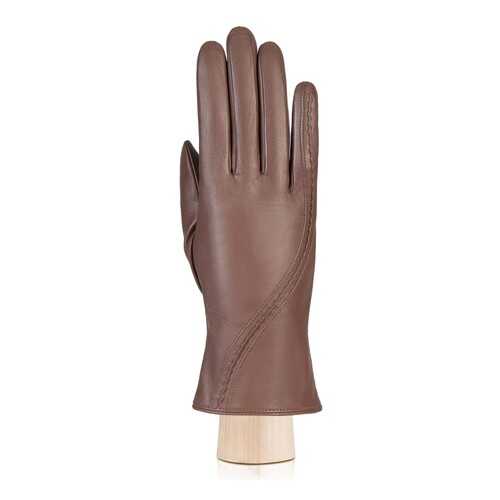 Перчатки женские Eleganzza IS7007 коричневые 6.5