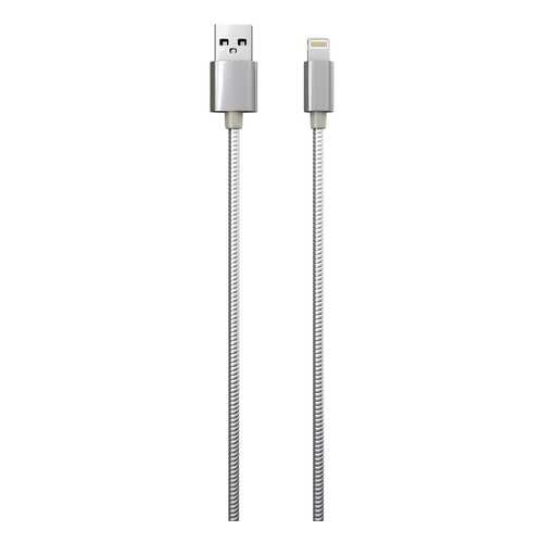 Кабель Red Line S7 USB - 8-pin, металлическая обмотка,Silver