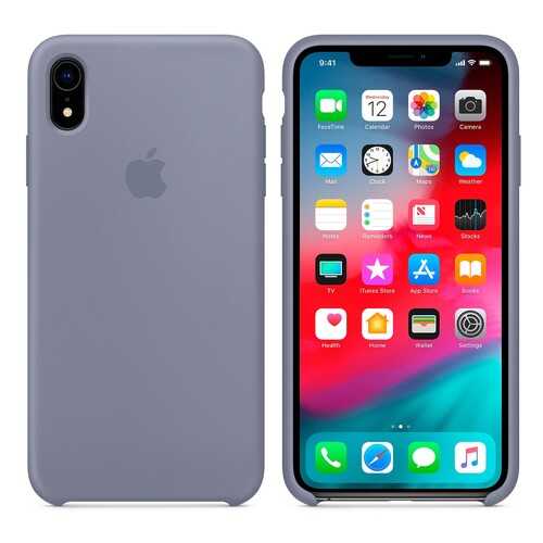 Чехол Silicone Case для Apple iPhone XR Lavender Gray (MWO72FE/A)