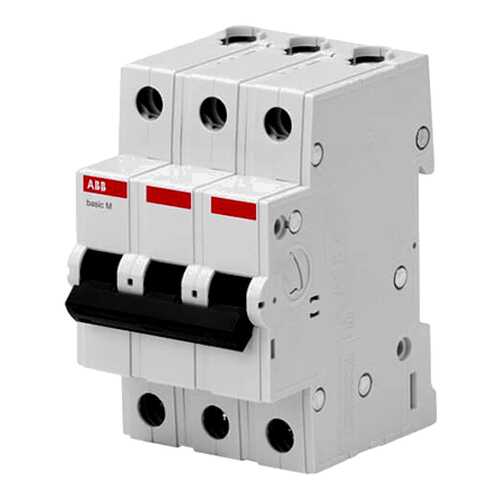 Выключатель автоматический Basic M, BMS413C10, 3 P, 10 A, C, 4,5 кА