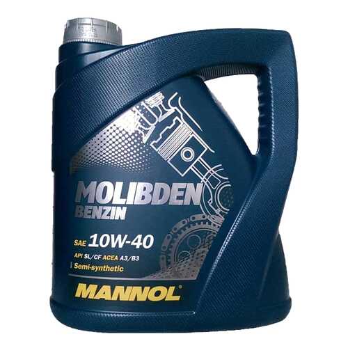 Моторное масло Mannol Molibden Benzin 10W-40 4л